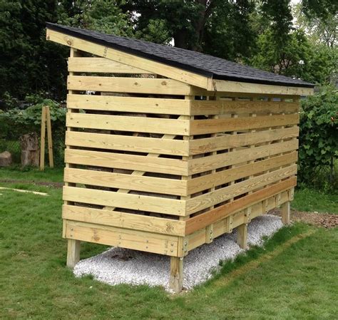 outdoor firewood racks